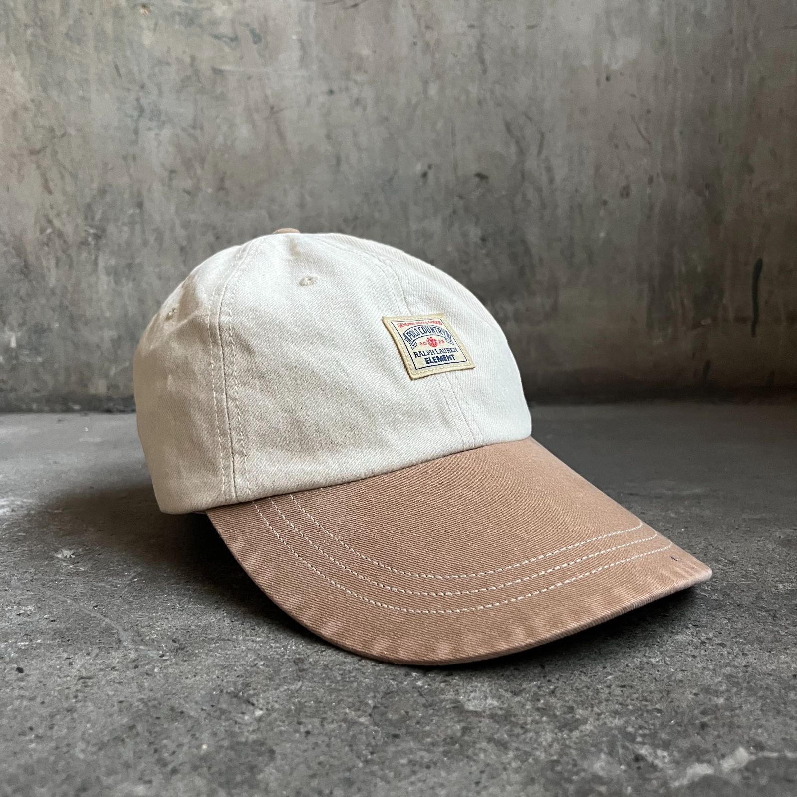 POLO COUNTRY × ELEMENT LONGBILL CAP ポロカントリー エレメント ロングビルキャップ ツバ長 Ralph Lauren ラルフローレン 帽子