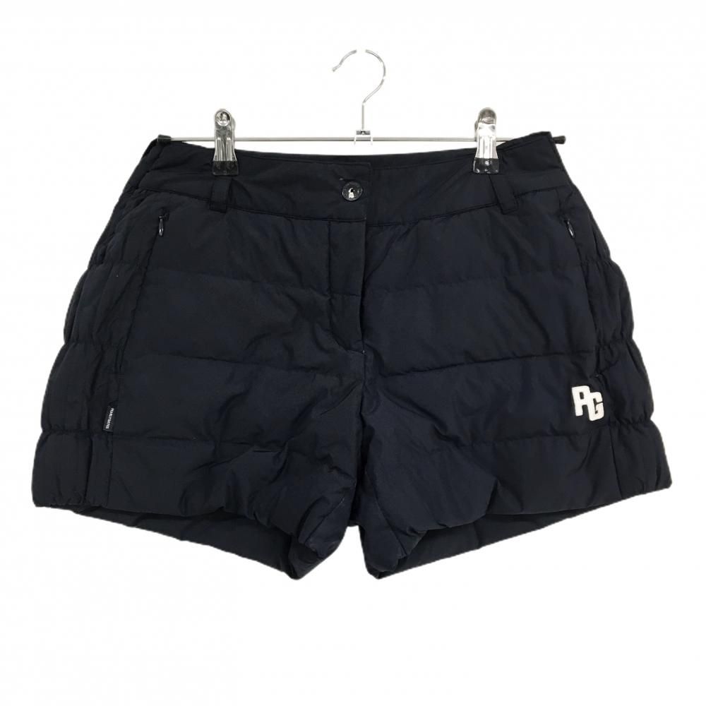 美品】パーリーゲイツ 中綿ショートパンツ ネイビー 蓄熱裏地 韓国