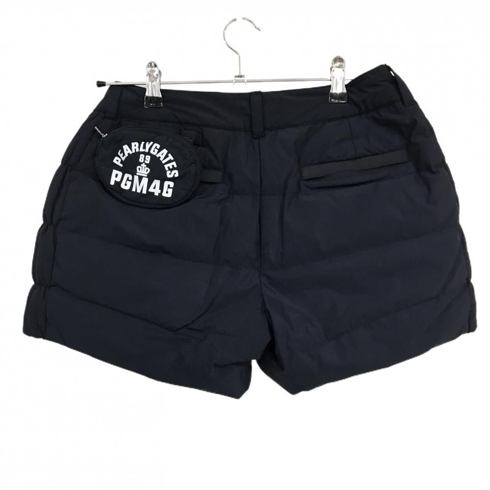 美品】パーリーゲイツ 中綿ショートパンツ ネイビー 蓄熱裏地 韓国