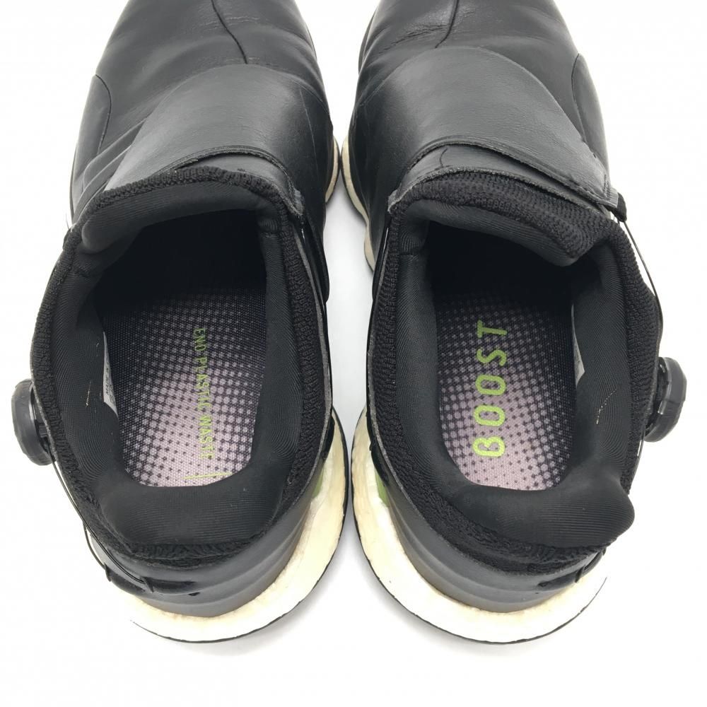 アディダス ゴルフシューズ 黒×白 GY5338 ツアー360 22 ソフトスパイク