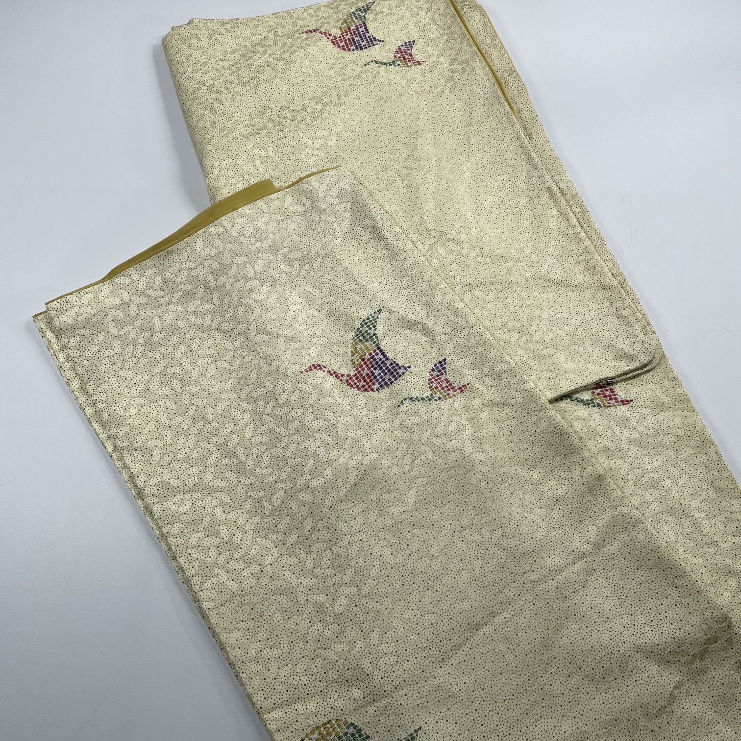 小紋 6枚 正絹 着物おまとめ売り 同梱購入歓迎 リメイク用 着付け練習