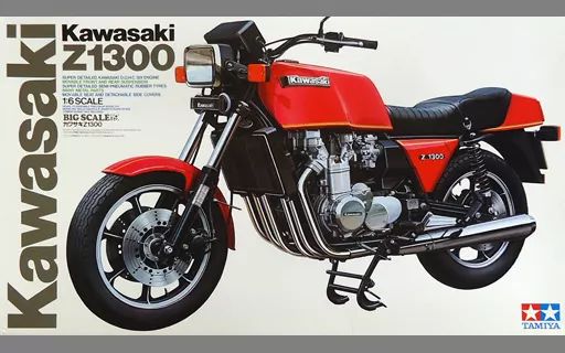 プラモデル 1 6 カワサキ Z 1300 ビッグスケールシリーズ No 19 ディスプレイモデル 16019