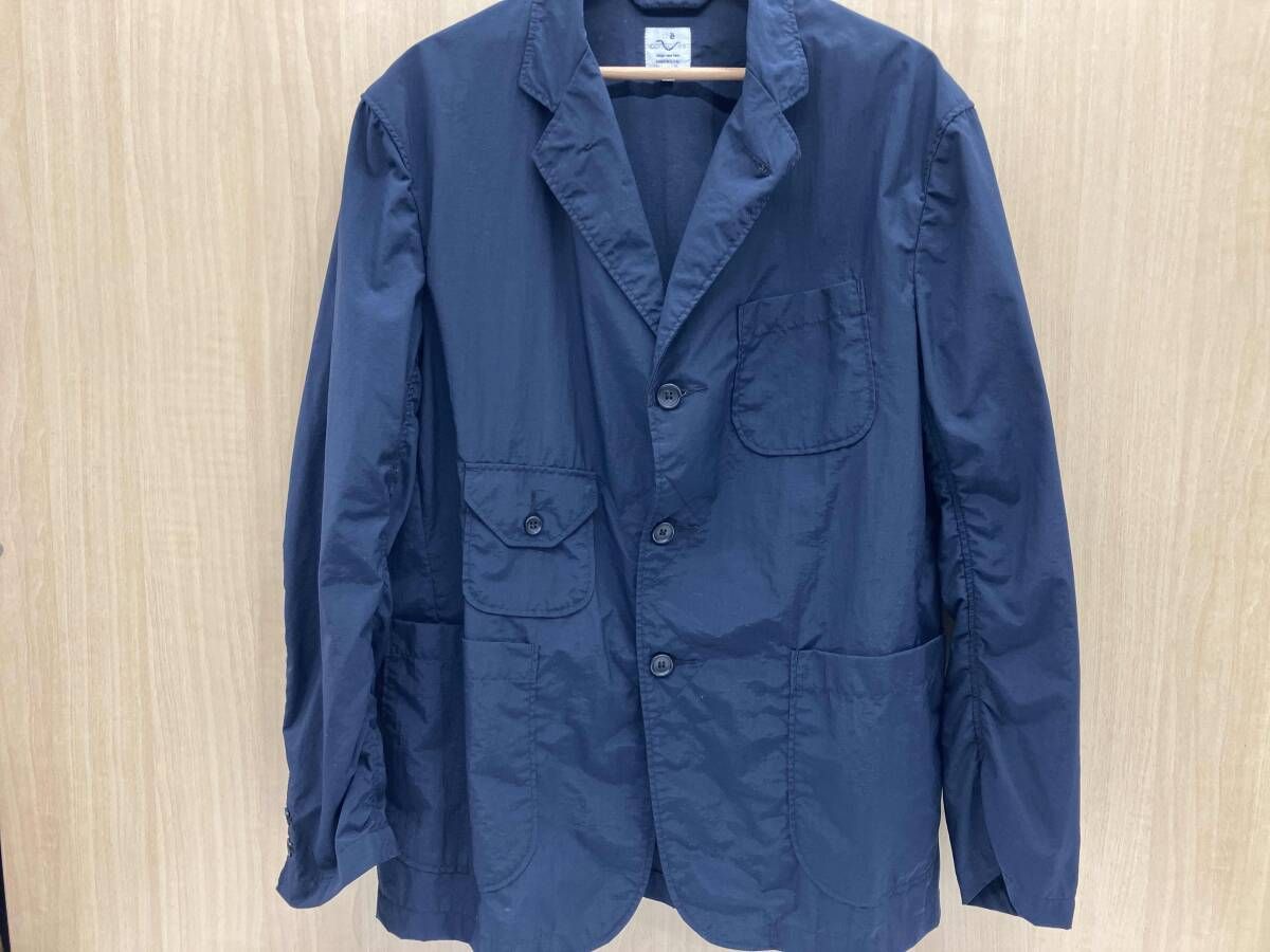 THE ジャケット テーラードジャケット ナイロンテーラード 3釦ジャケット Made in USA アメリカ製 薄手
