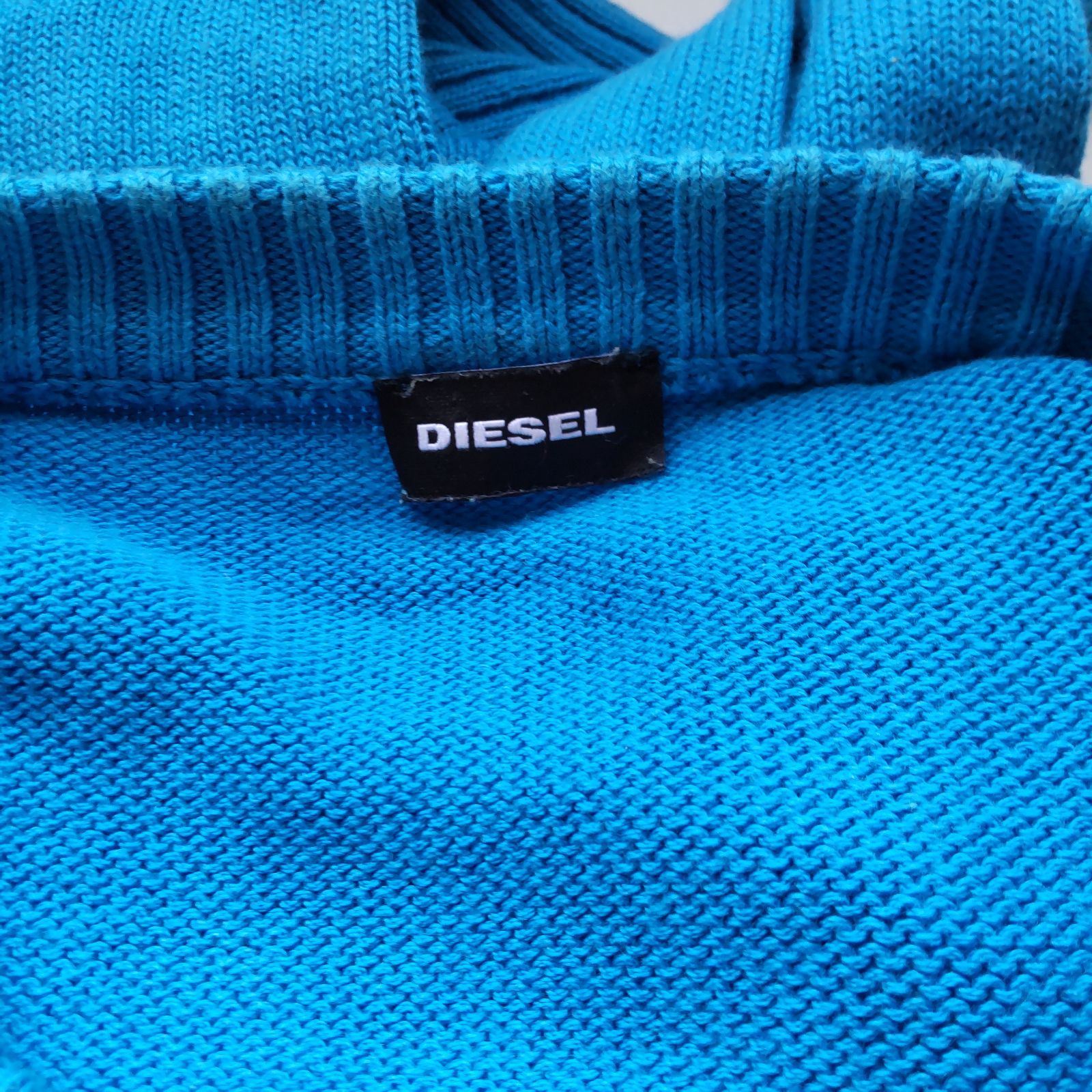 M11028 【DIESEL】 ディーゼル イタリア製 ユニセックス S ビッグロゴ 