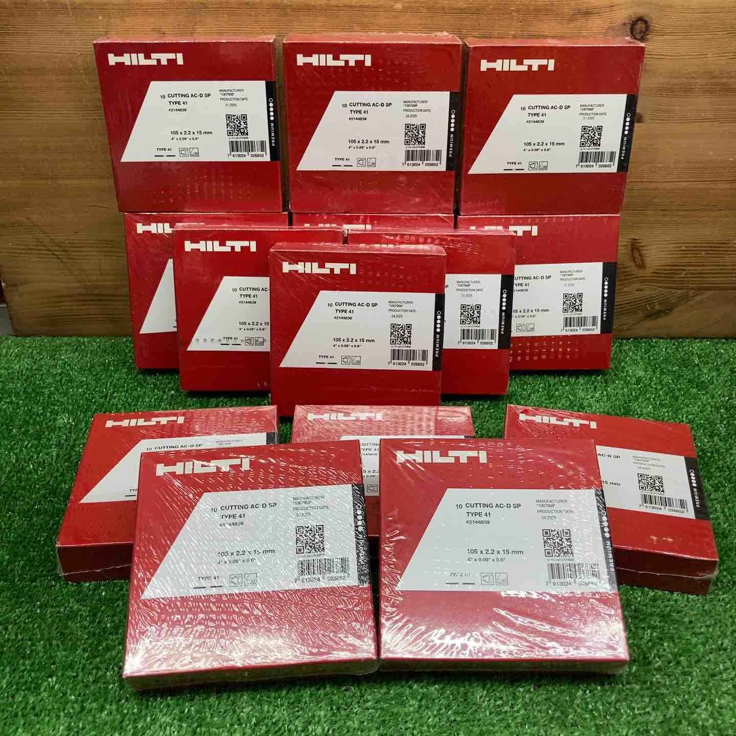 ヒルティ HILTI 切断砥石 TYPE 41 105 2 15 mm 入り14箱セット