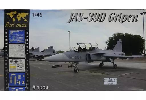 プラモデル 1 48 JAS 39 D Gripen 1004