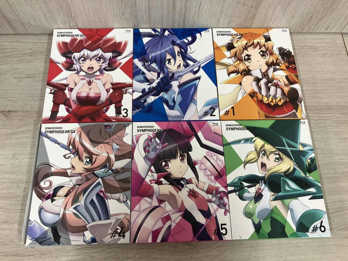 全6巻セット]戦姫絶唱シンフォギアGX 1~6(期間限定版)(Blu-ray Disc