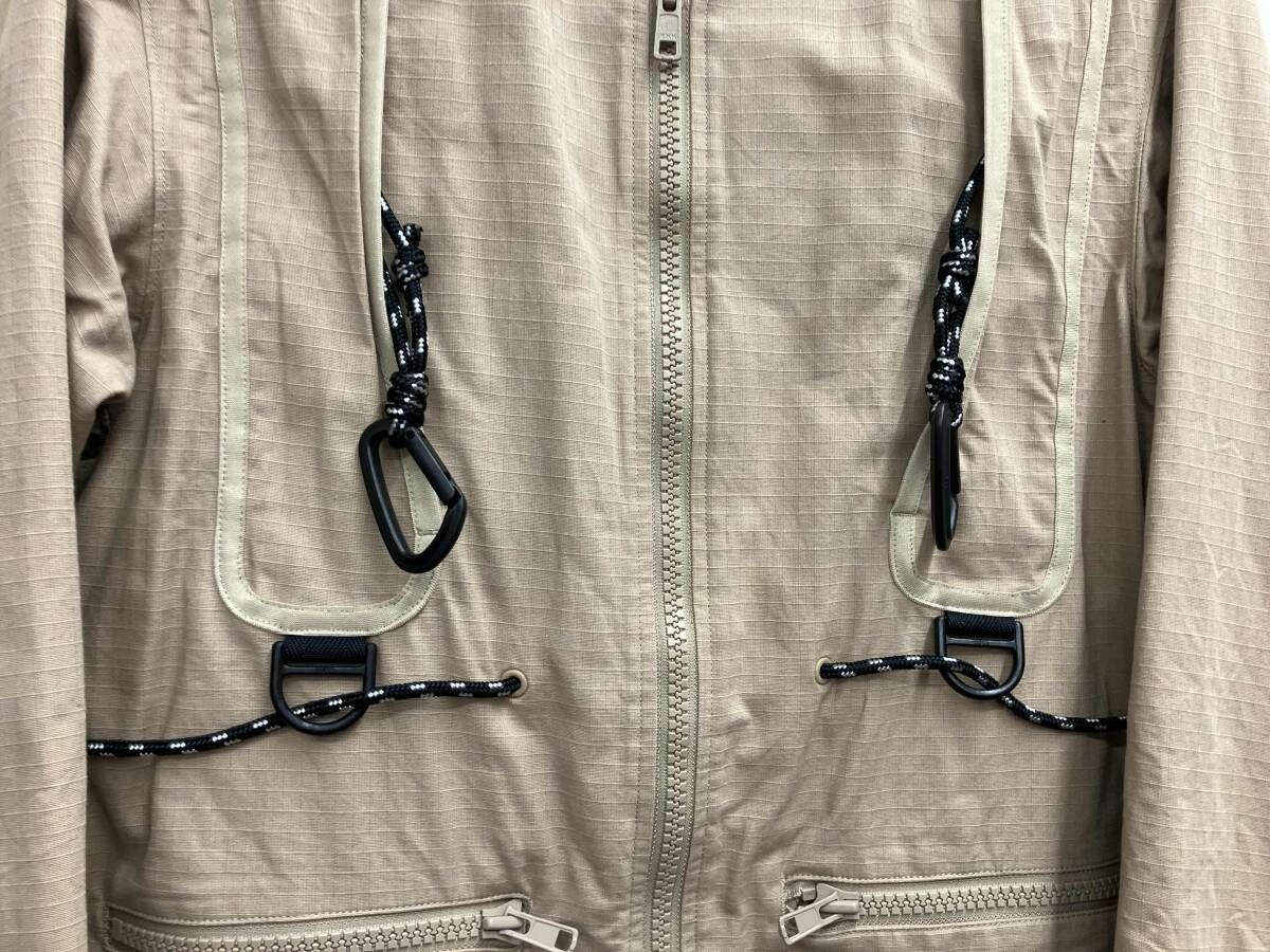 Y-3 RIPSTOP UTILITY JACKET ワイスリー リップストップ ユーティリティ ジャケット GK4845 ナイロン ベージュ サイズXS