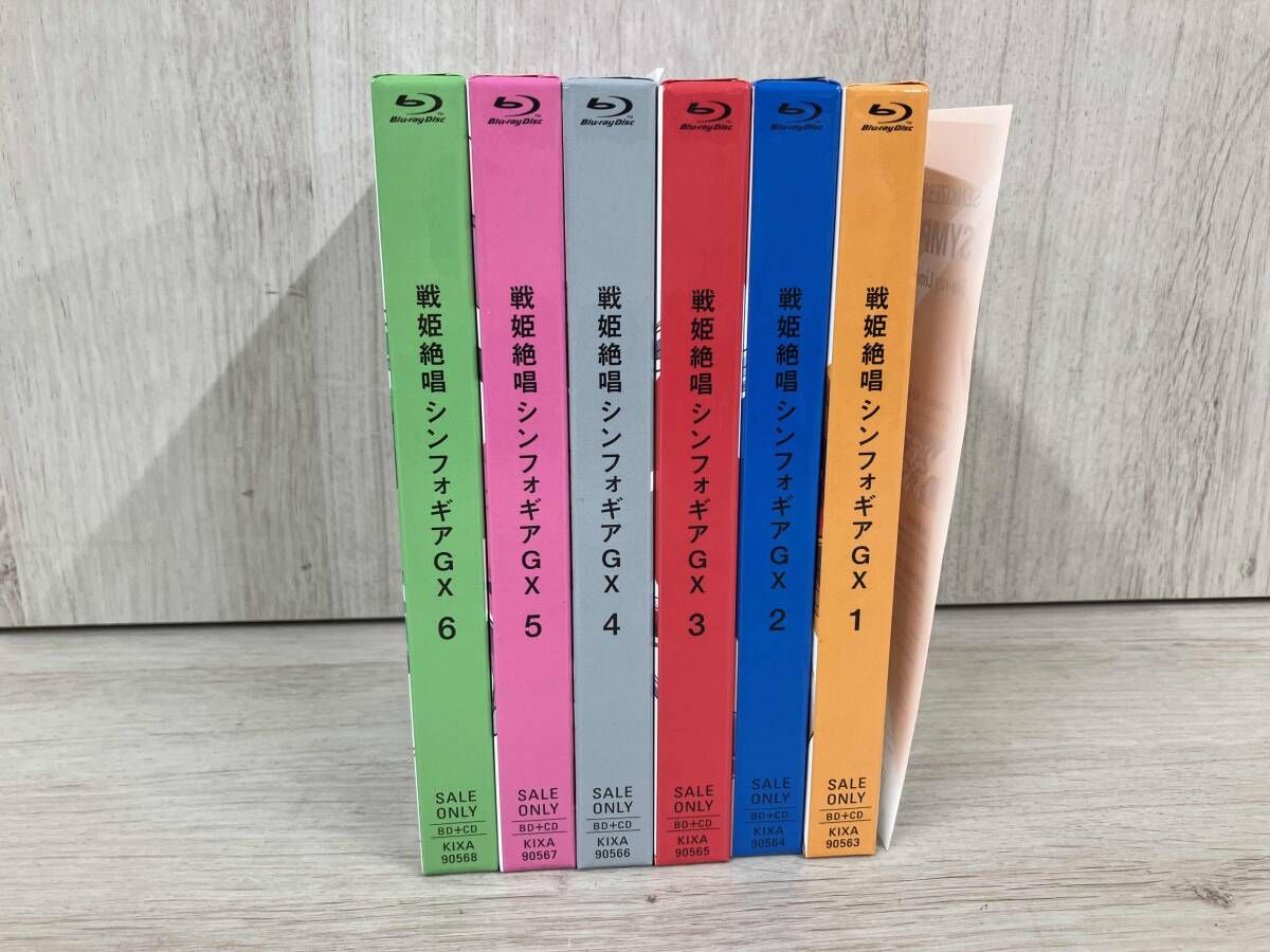 全6巻セット]戦姫絶唱シンフォギアGX 1~6(期間限定版)(Blu-ray Disc