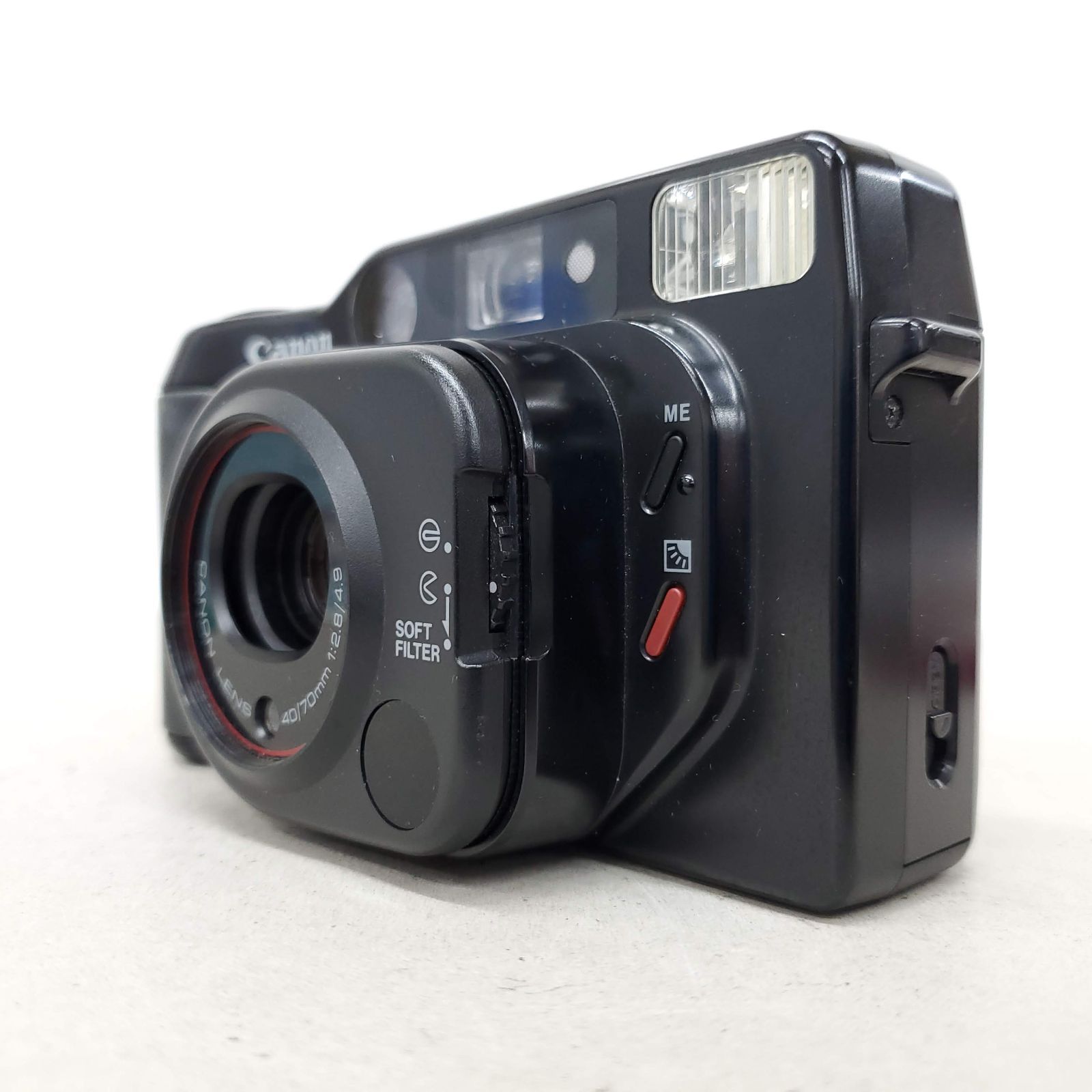 動作 済 Canon Autoboy TELE QUARTZ DATE F1112-9ID