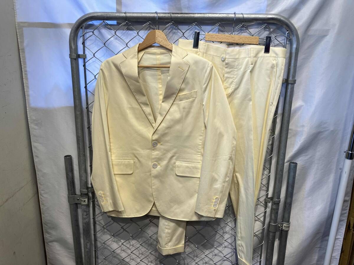 セットアップスーツ イエロー size 48 ディースクエアード