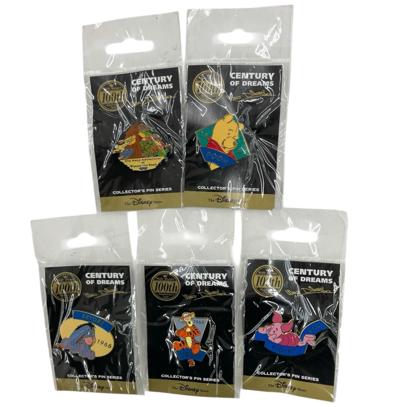 186001 新品未使用 Disney ディズニー プーさん 100周年記念