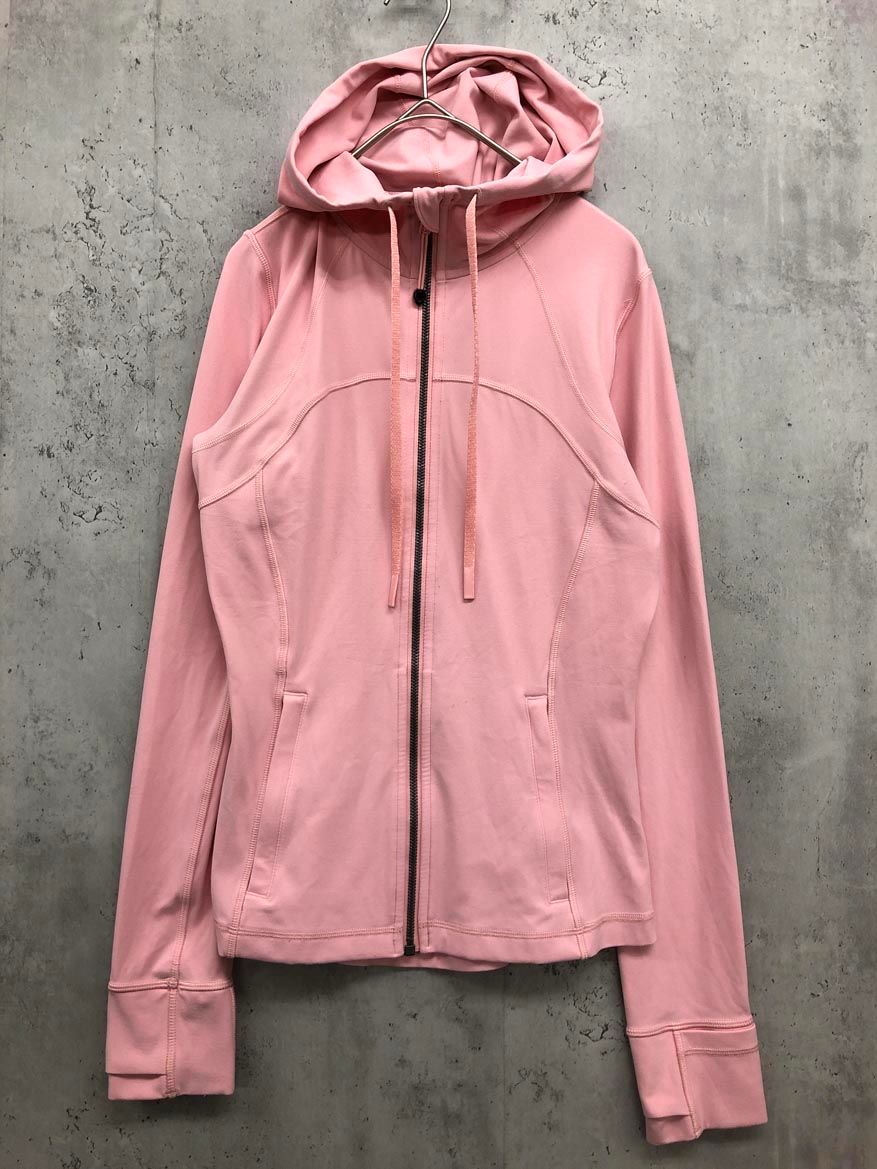 Lululemon 薄いピンク フード付きパーカー ウィメンズ パーカー