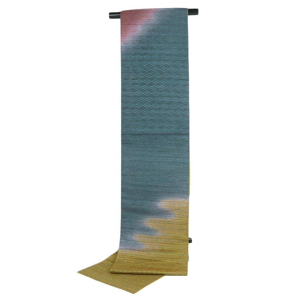 染め帯 両面双図