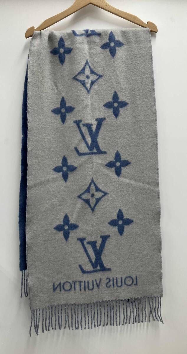  本体のみ LOUIS VUITTON ルイ ヴィトン M 75704 エシャルプ レイキャビック マフラー カシミヤ その他 小物