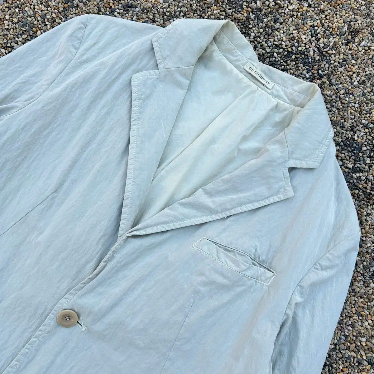 C.P. COMPANY シーピーカンパニー 白 ブレーザー ジャケット