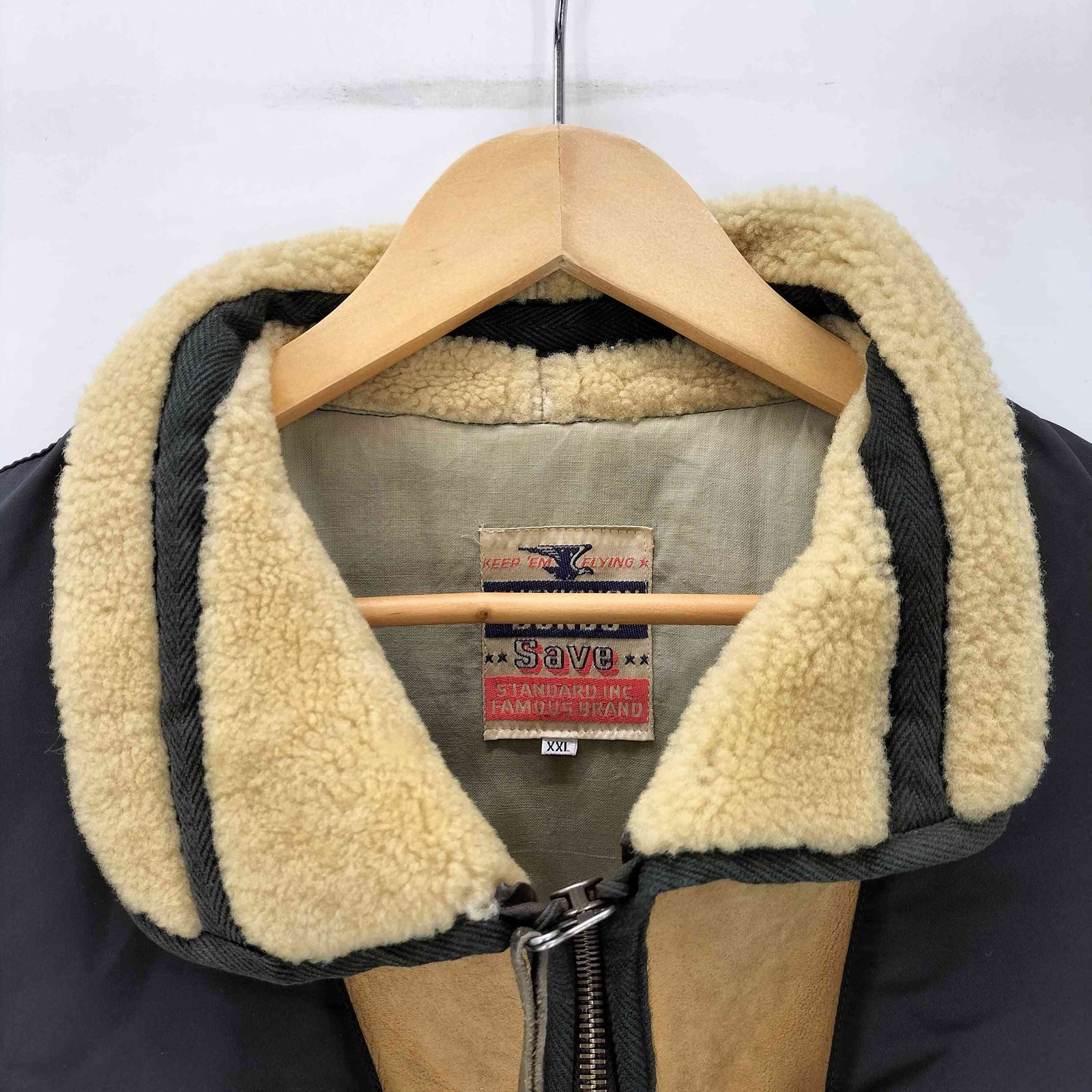 シェビニオン CHEVIGNON 80S フランス製 BONDS SAVE ナイロン レザー