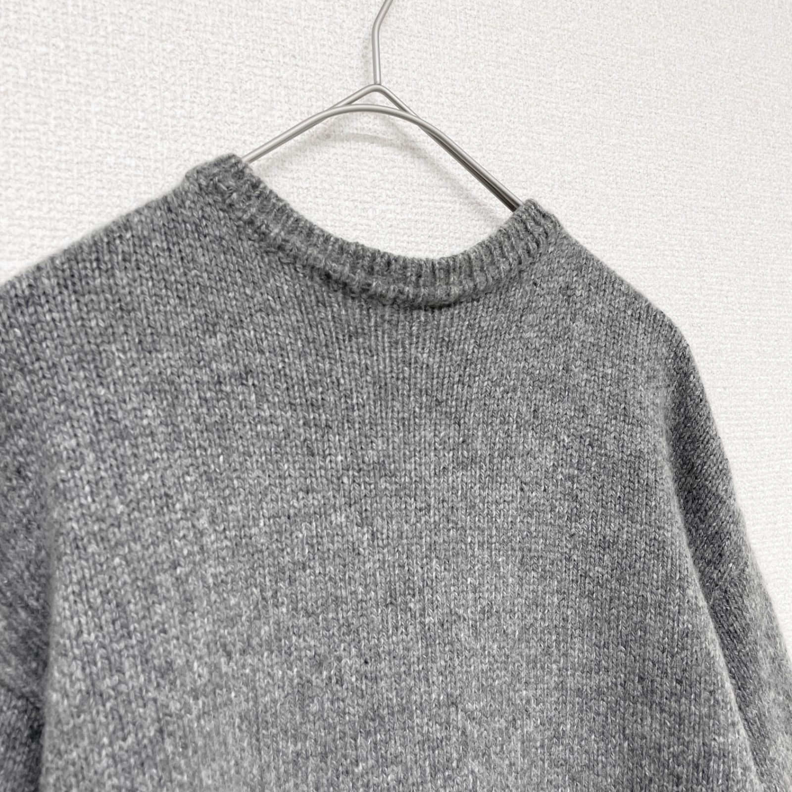 CELINE セリーヌ ダメージ加工 ニット フィービー セリーヌ CELINE ダブルフェイス ニット フィービー期 カシミア混