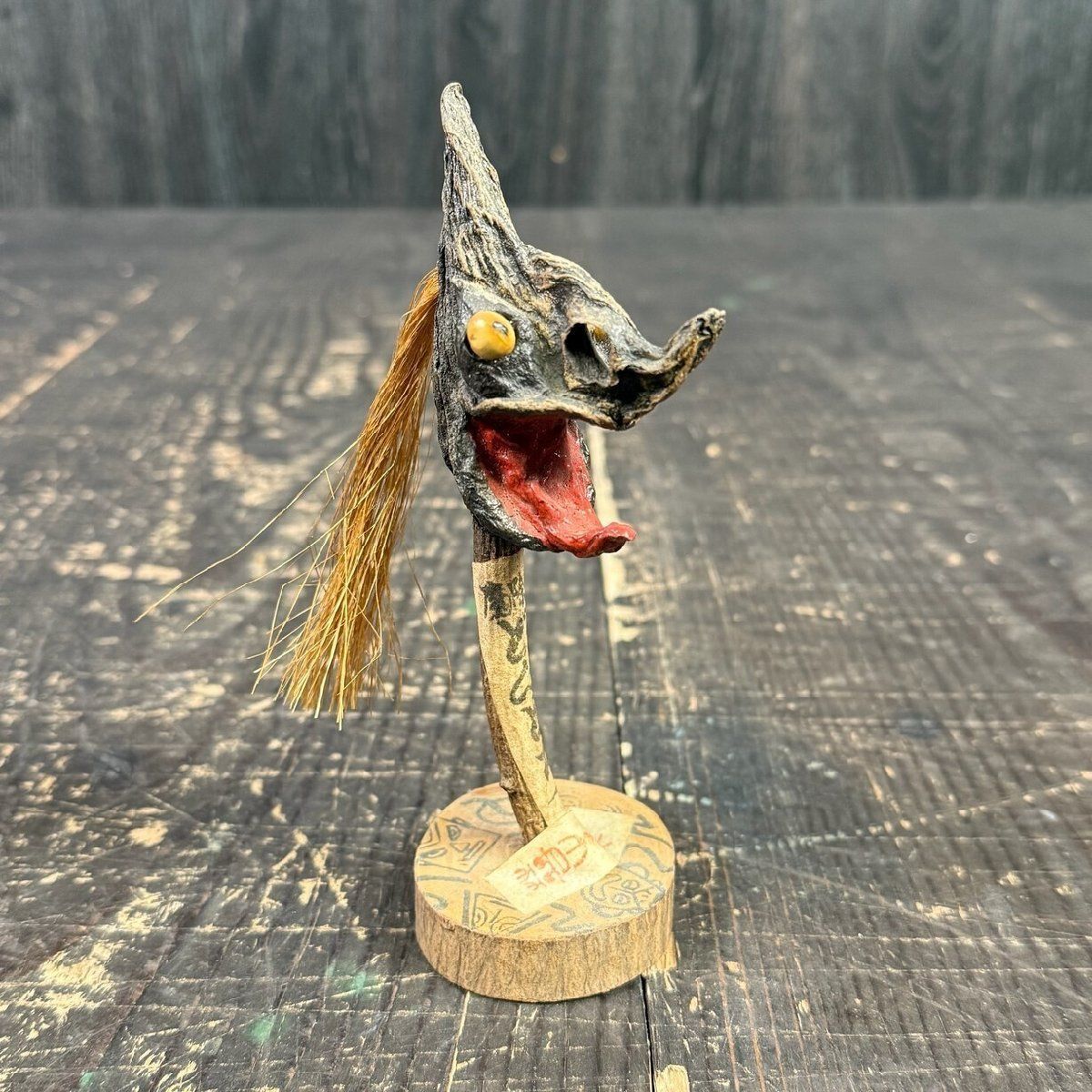 魔除けの置物 F3009 どんどろ 魔除け 郷土玩具 置物 和風 妖怪 民芸品/M2 - メルカリ