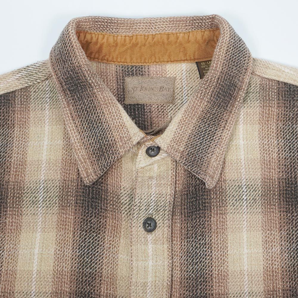 好配色 BIGMAC ST John’s bay ヘビーネルシャツ M-R 好配色 BIGMAC ST John's bay ヘビーネルシャツ M-R 好配色 BIGMAC ST