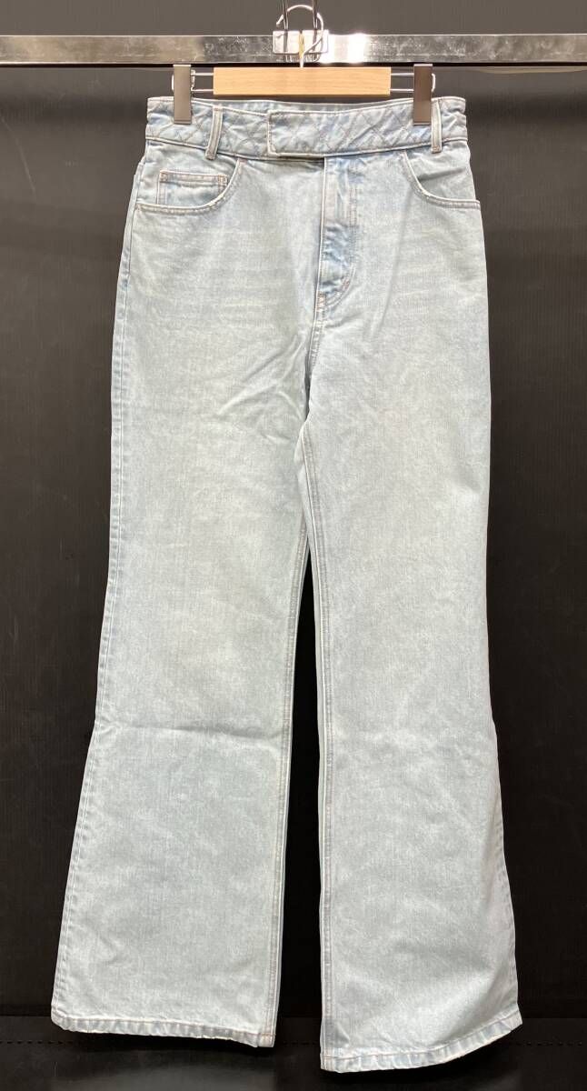 BORDERS at BALCONY BD2211-3F-09 ボーダーズアットバルコニー デニムパンツ