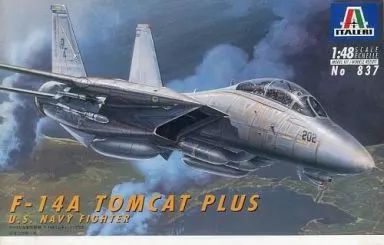 [중고] 프라모델 1/48 F-14A 톰캣 플러스 [837]