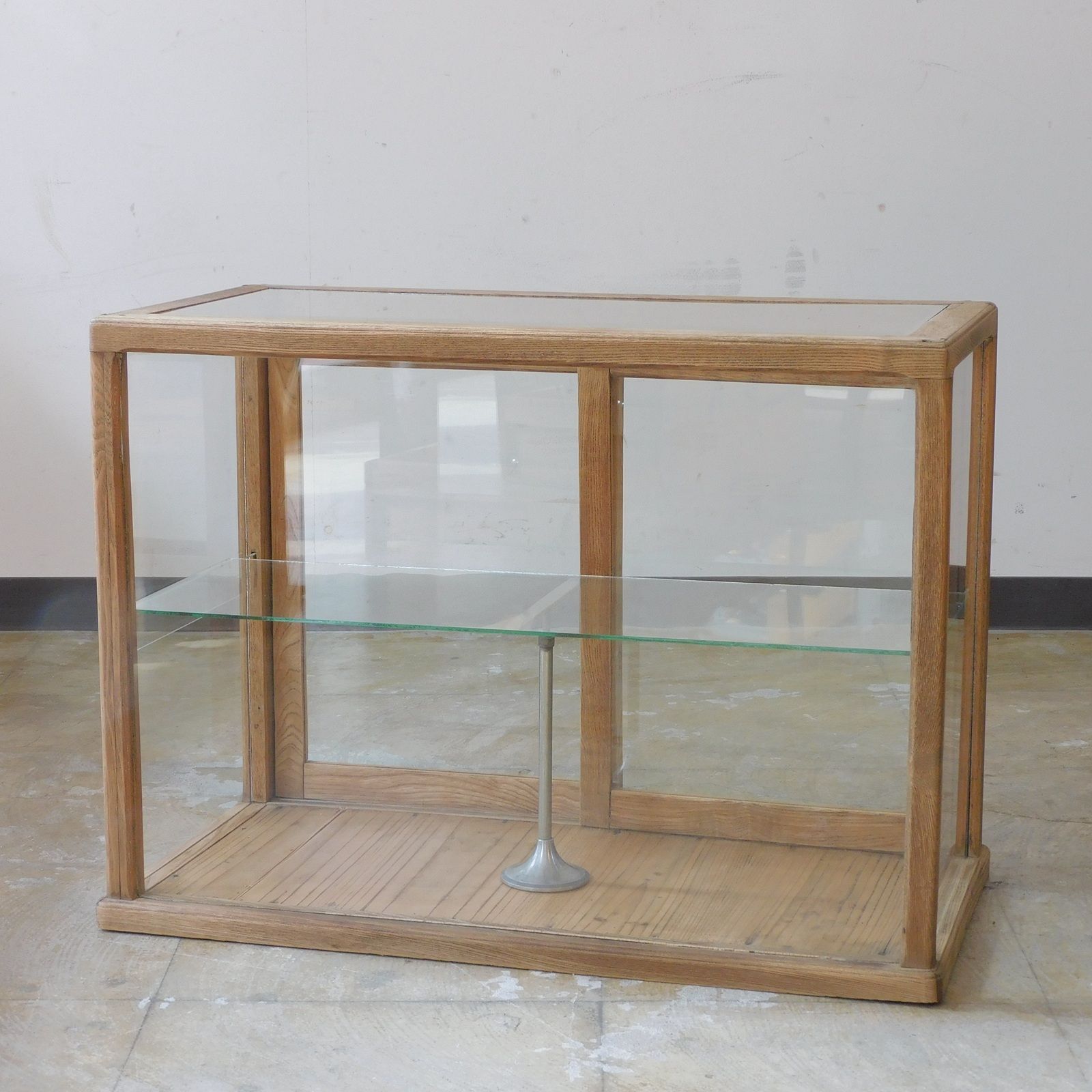 オーク材 ふるい木味 卓上ショーケース HK-a-05680 / 古道具