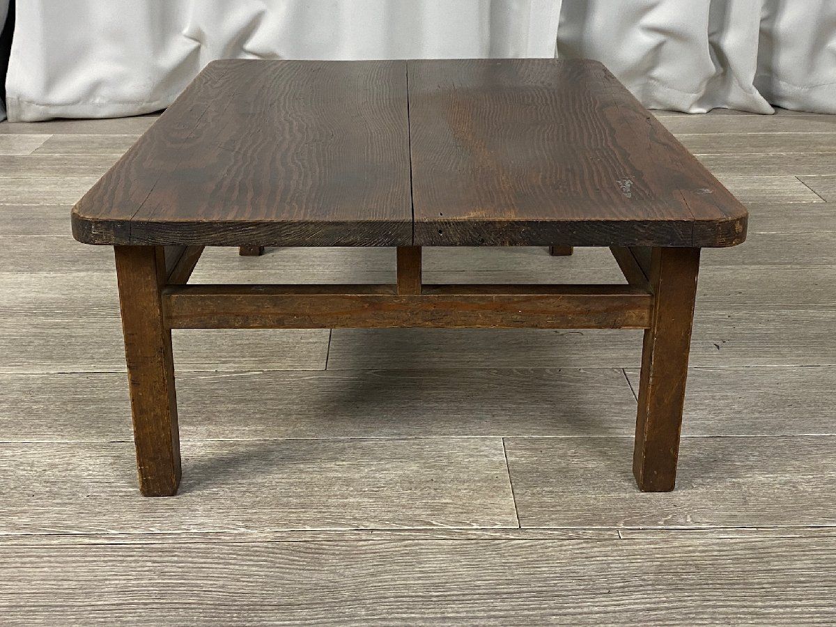 3045 古民家 アンティーク 無垢材 古い ちゃぶ台 座卓 / 文机 座敷机