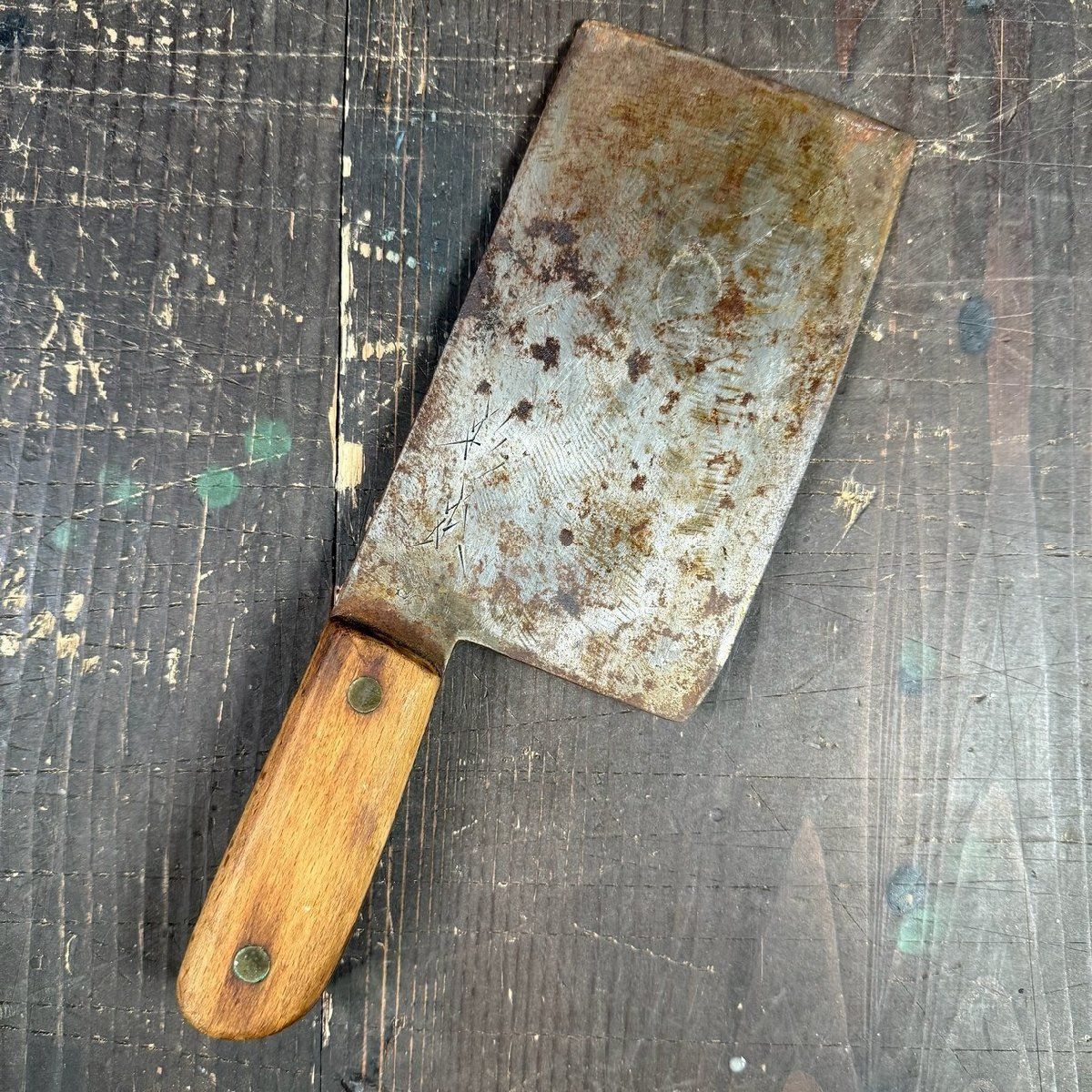 F3012 東京杉本 中華包丁 包丁 料理道具 杉本 刃渡約16cm M2