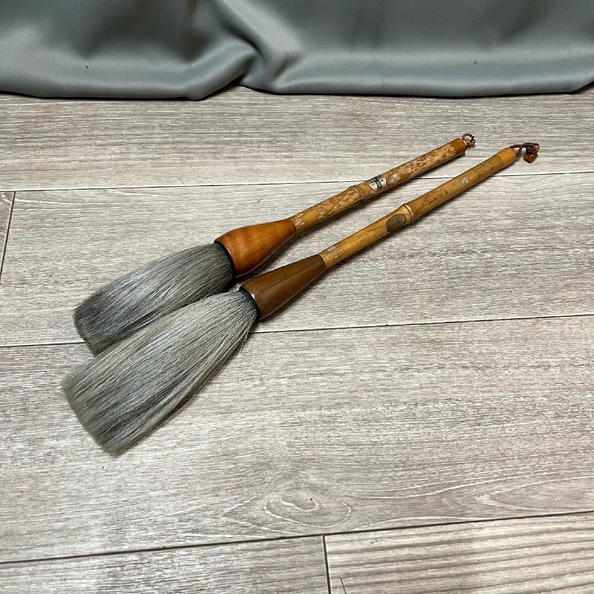 9444 熊野筆 開心 古堂造 純 2 5 12 伝統工芸 書道筆 M 3