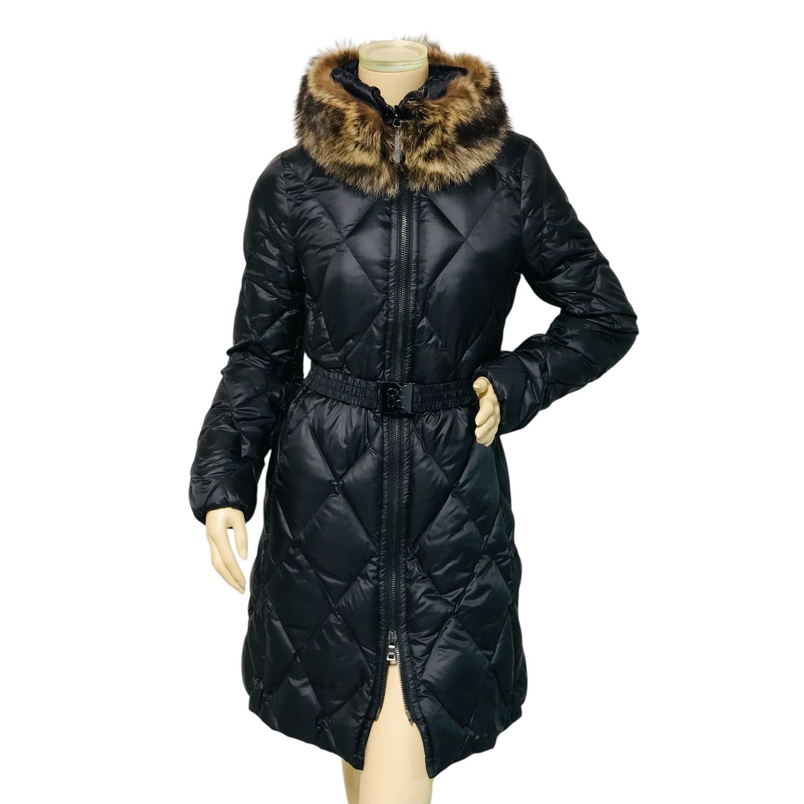 美品☆COACH・コーチ レディース ラクーンファー エンボス加工