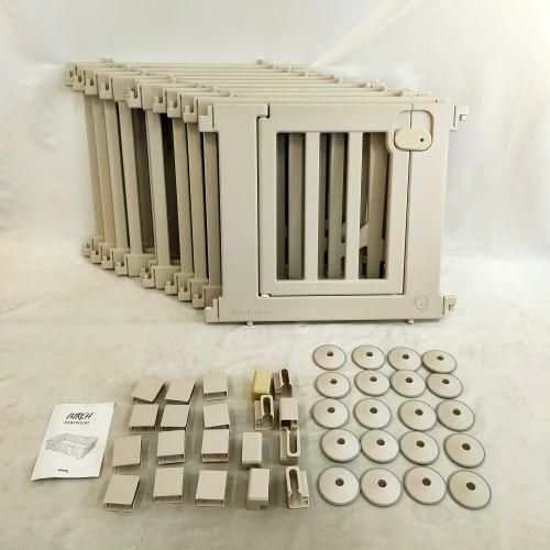 バーチ ドア付き セット 140 211 5 cm プラスチック製ベビーサークル アイファム IFAM