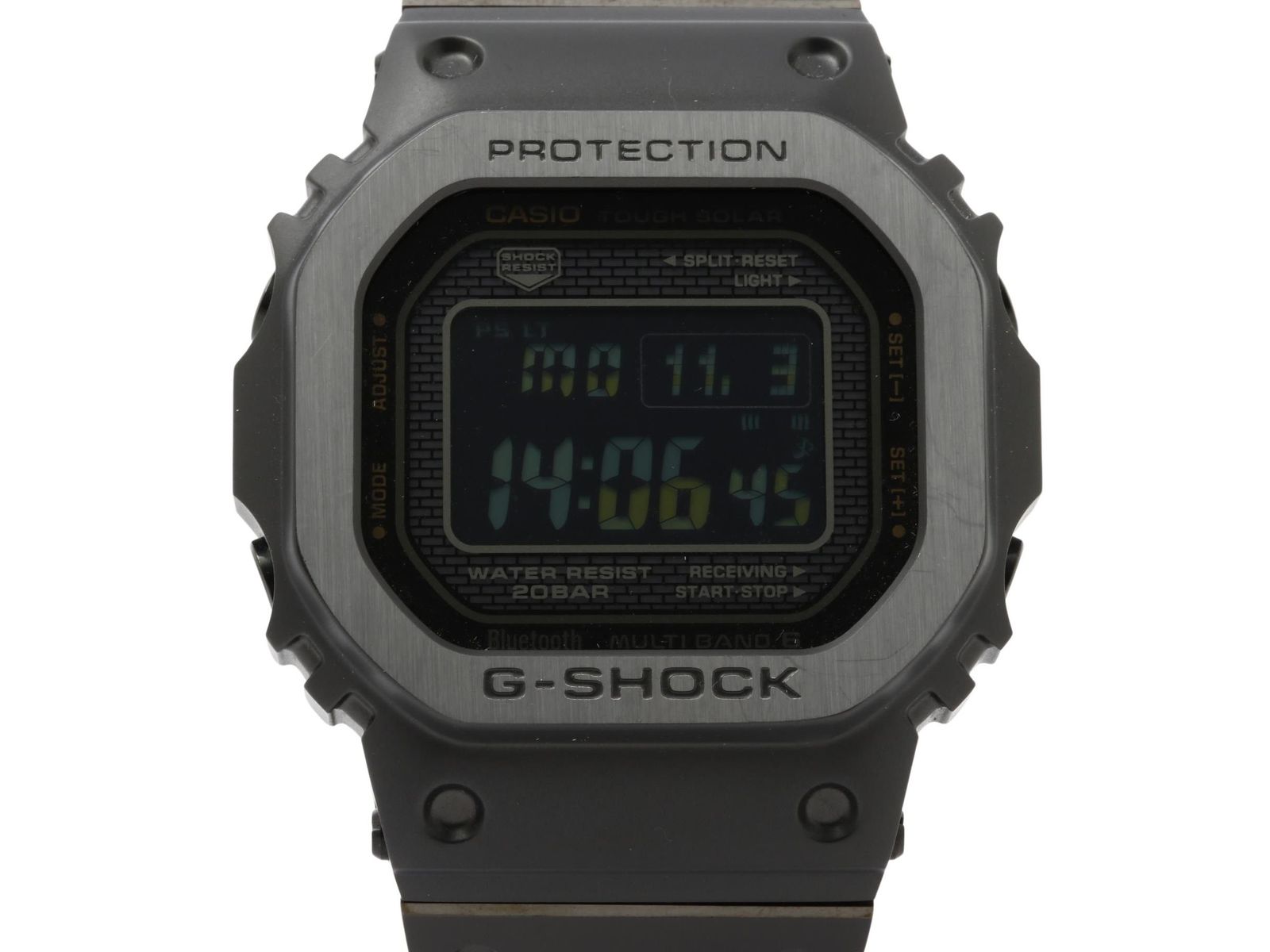 CASIO カシオ 腕時計 GSHOCK FULL METAL 5000 SERIES GMWB5000MB1JF ブラック SS メンズ マルチフィニッシュドブラック デジタル