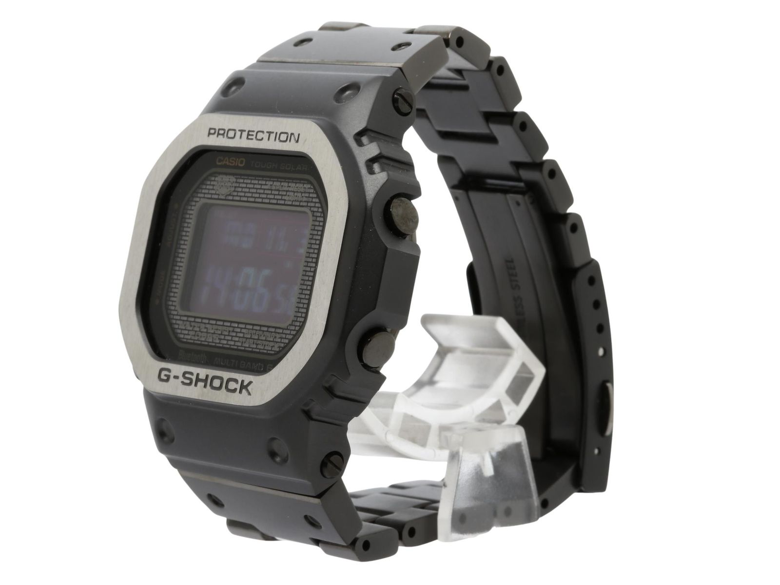 CASIO カシオ 腕時計 GSHOCK FULL METAL 5000 SERIES GMWB5000MB1JF ブラック SS メンズ マルチフィニッシュドブラック デジタル
