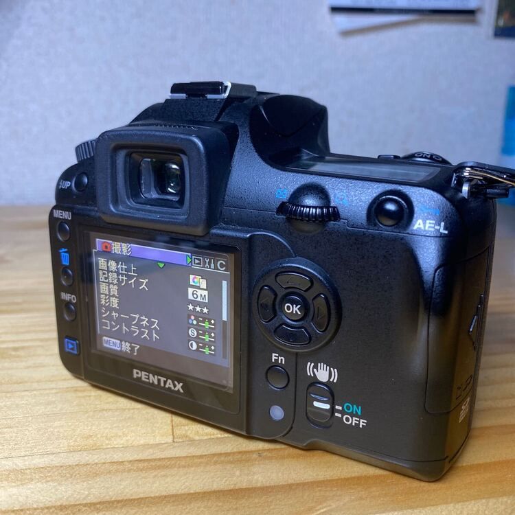 PENTAX ペンタックス K100D super デジタルカメラ 動作 済み