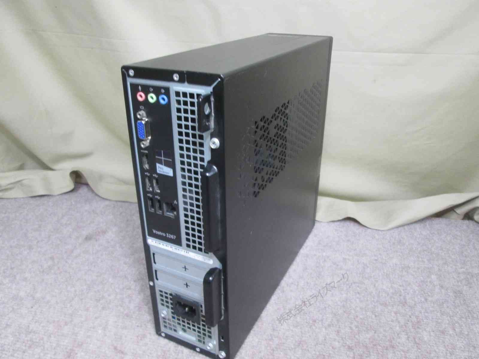 DELL Vostro 3267 Core i 3 6100 Windows 10 Pro MS 365 Office Web スリム型 Wi-Fi USB 3.0 Bluetooth HDMI 長期保証 94399