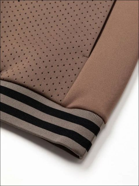 SY32 by SWEET YEARS ゴルフ パンチング クルーネック スウェット