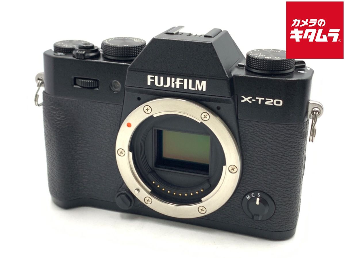 並品 フジフイルム X-T20 ボディ ブラック