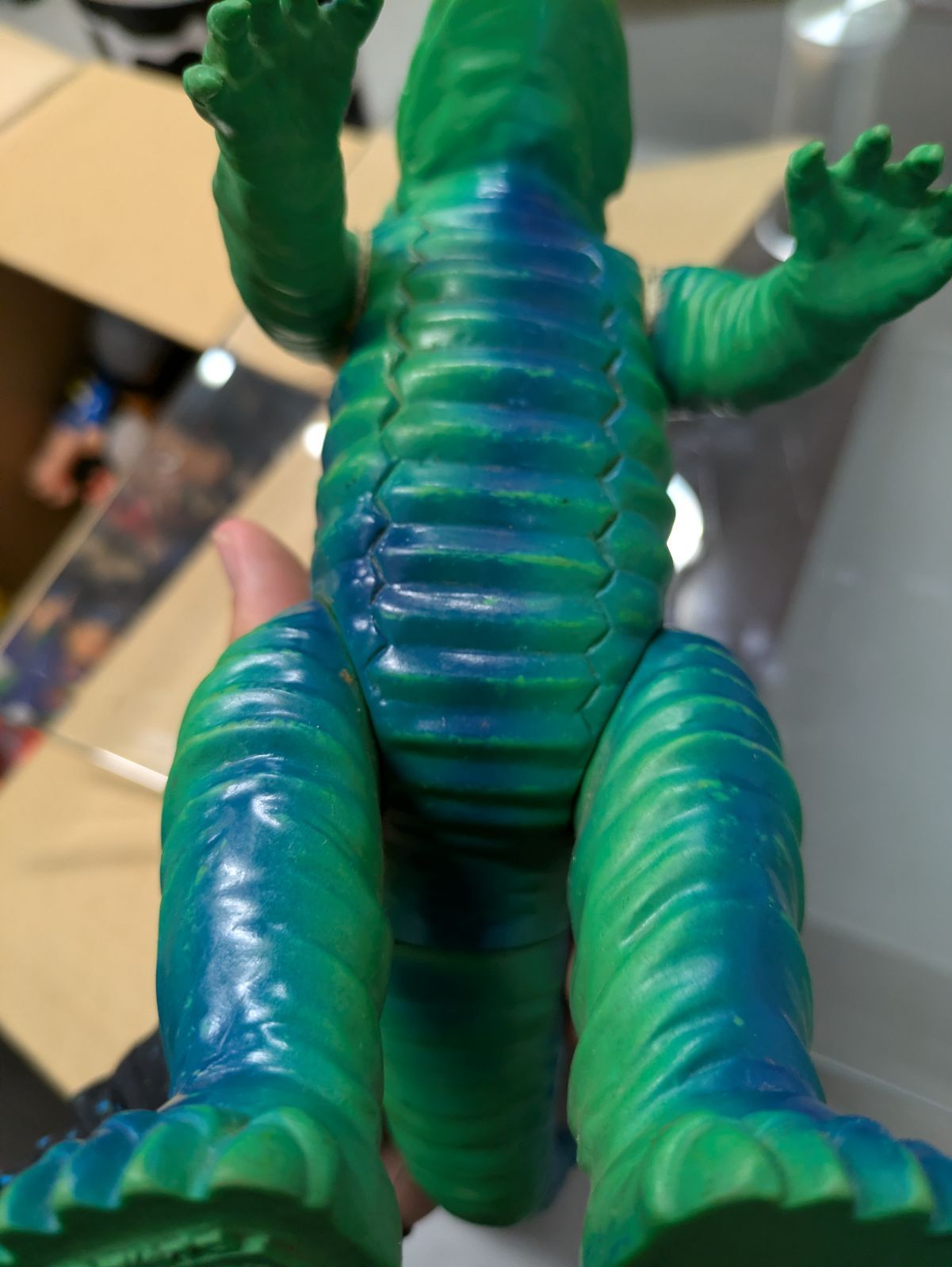 当時物 ブルマァク 毒ガス怪獣 ケムラー ウルトラマン ソフビ ソフビ