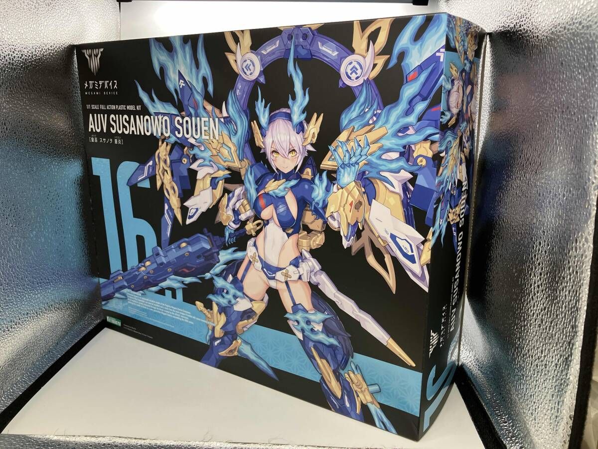 プラモデル コトブキヤ 1 皇巫 スサノヲ 蒼炎 メガミデバイス