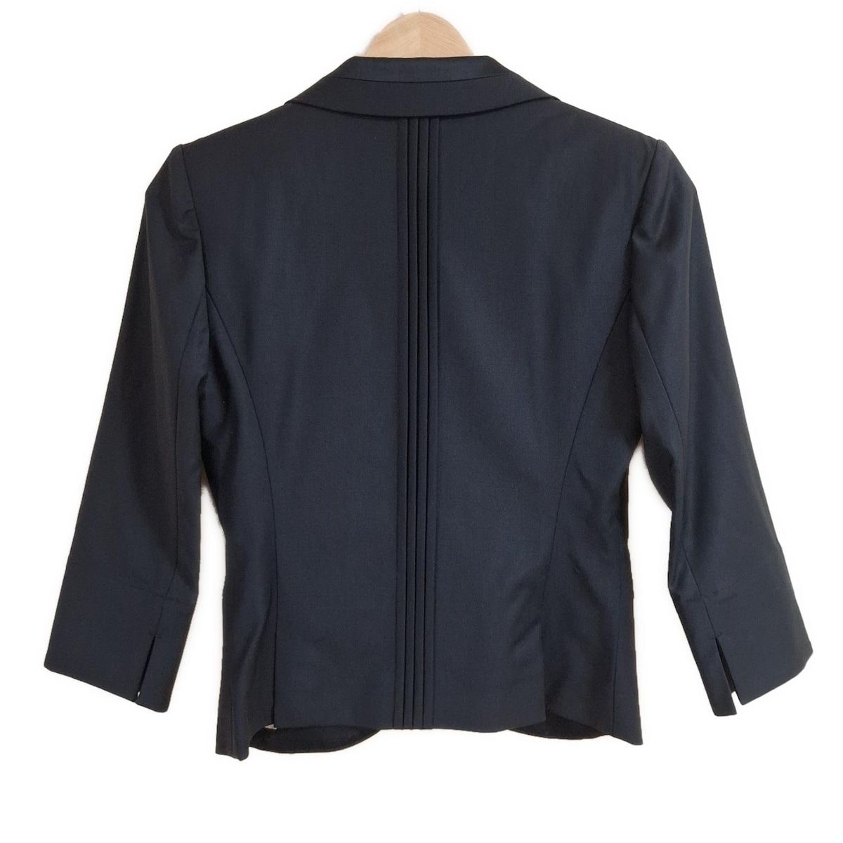 Sov.ダブスタテーラードジャケットブラックサイズ38 SOV.(ソブ ダブルスタンダード) ジャケット サイズ38 M レディース