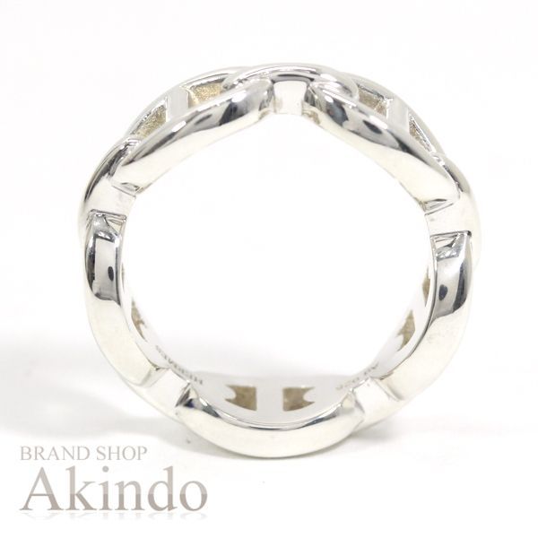 新品同様】エルメス シェーヌダンクル リング アンシェネPM #53 13号