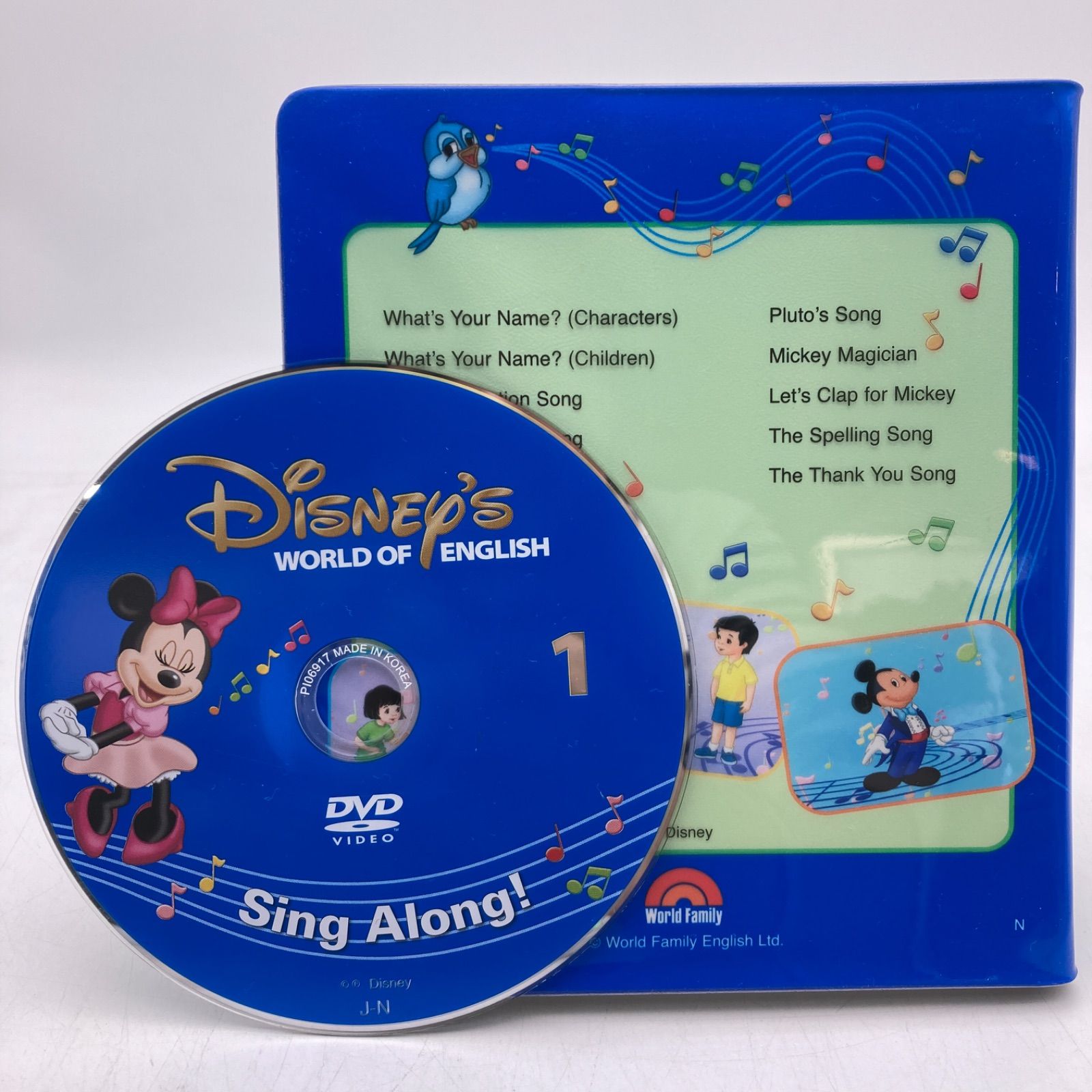 【正規購入】シングアロング　プレイアロング　 ディズニー英語システムDVD CD シングアロングとプレイアロング おもちゃ付 新子役 ディズニー英語