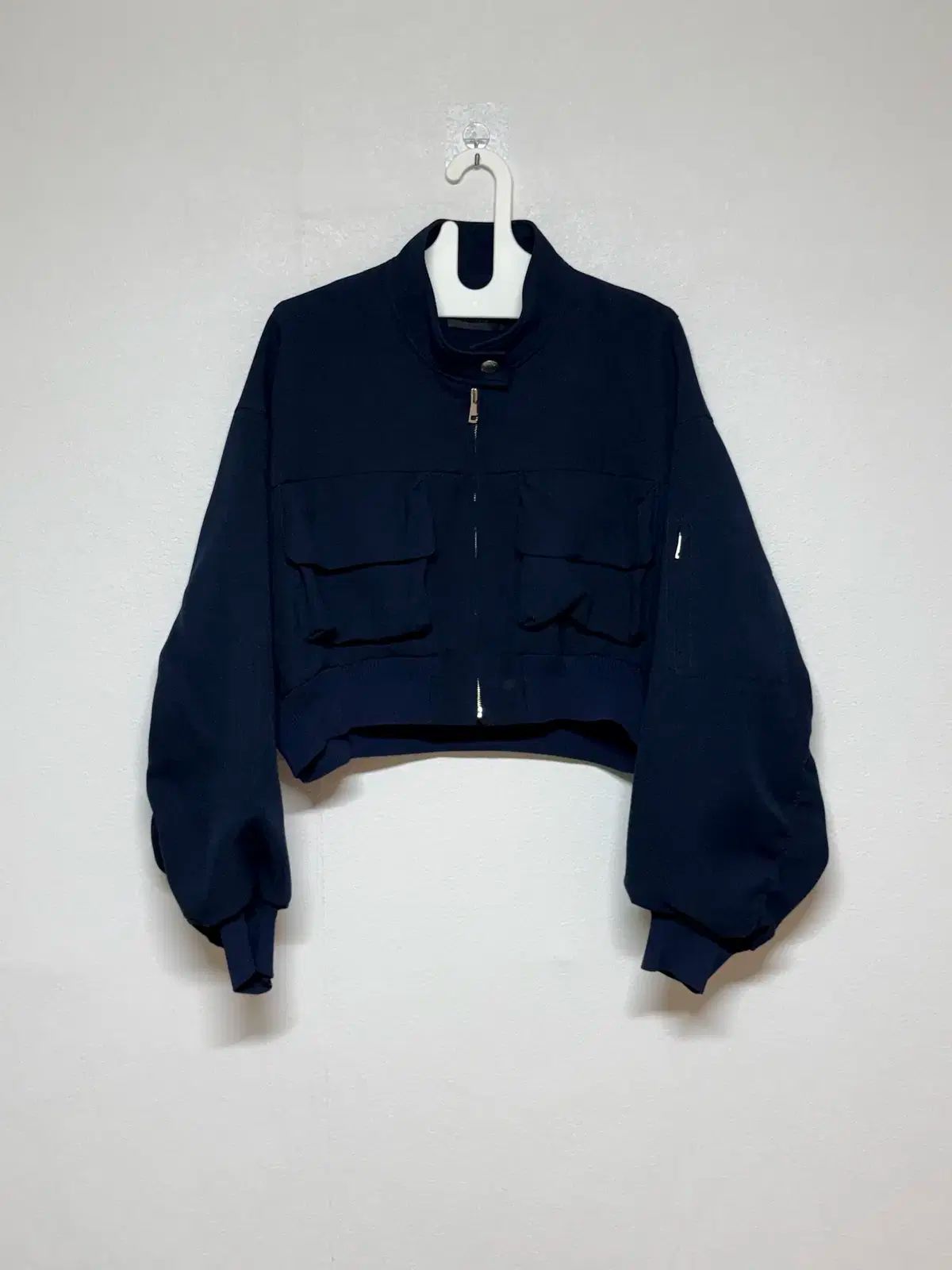 ハンサム システム クロップド ブルゾン ジャケット