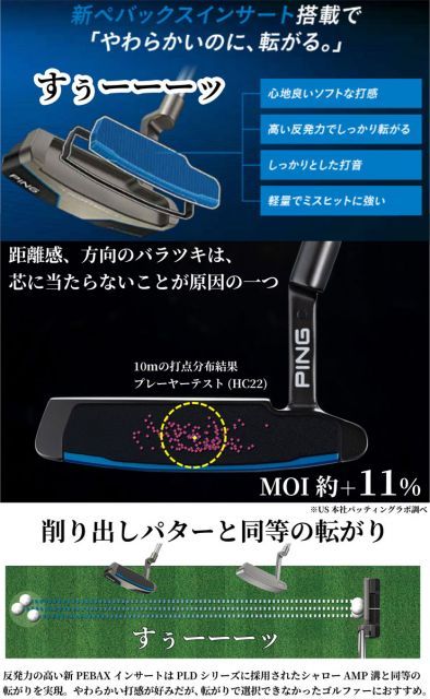 種類8：右用/32インチ ピン SCOTTSDALE PRIME TYNE C パター PING PP58