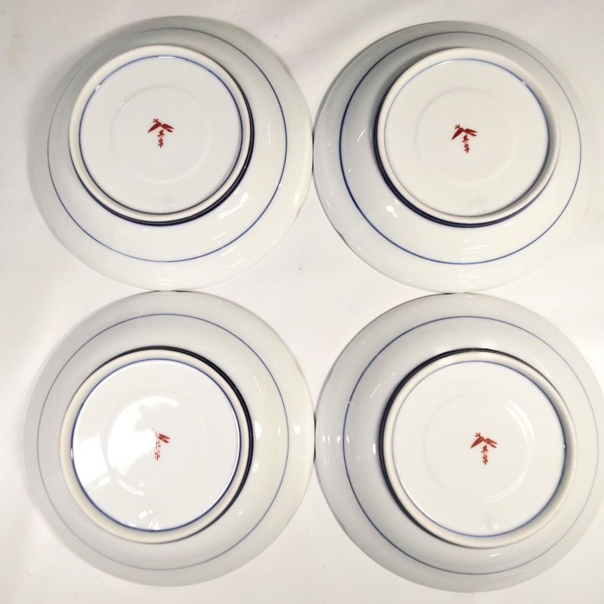 有田焼其泉作 赤濃金彩唐草