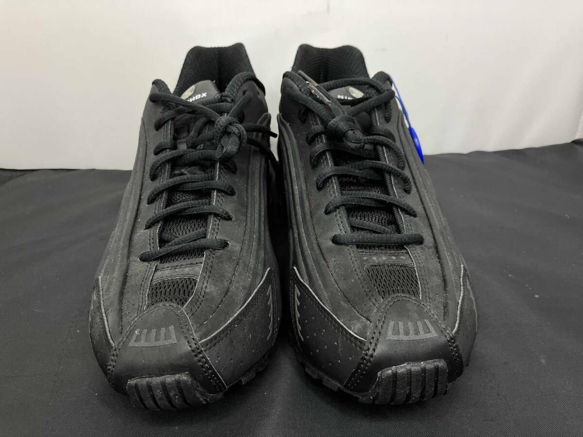 NIKE ナイキ SHOX R4 ショックス アール4 104265-044 スニーカー 27cm メンズ トリプルブラック ブラック系 黒系 シューズ 靴