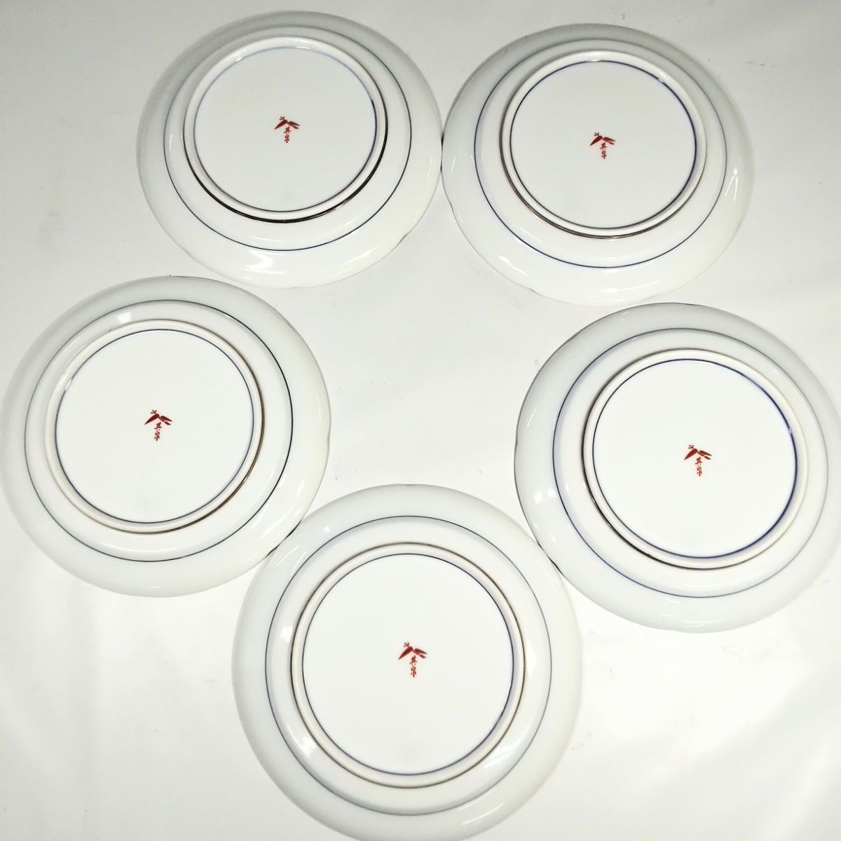 カップ＆ソーサー4客 中皿