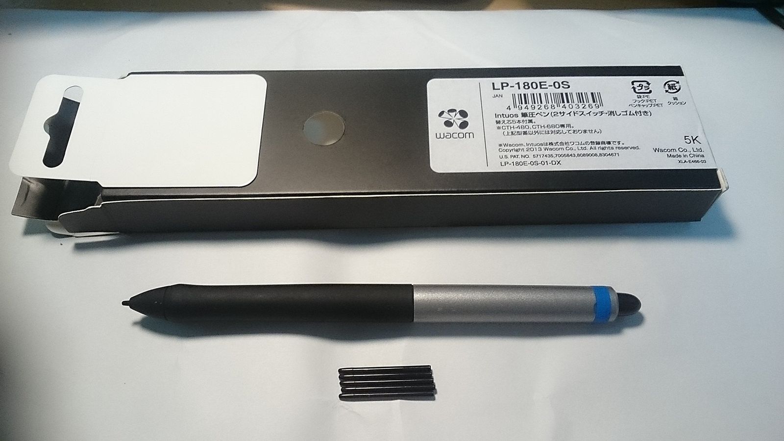 CTH-480 680 ペン LP-180 E-0 S Intuos筆圧ペン