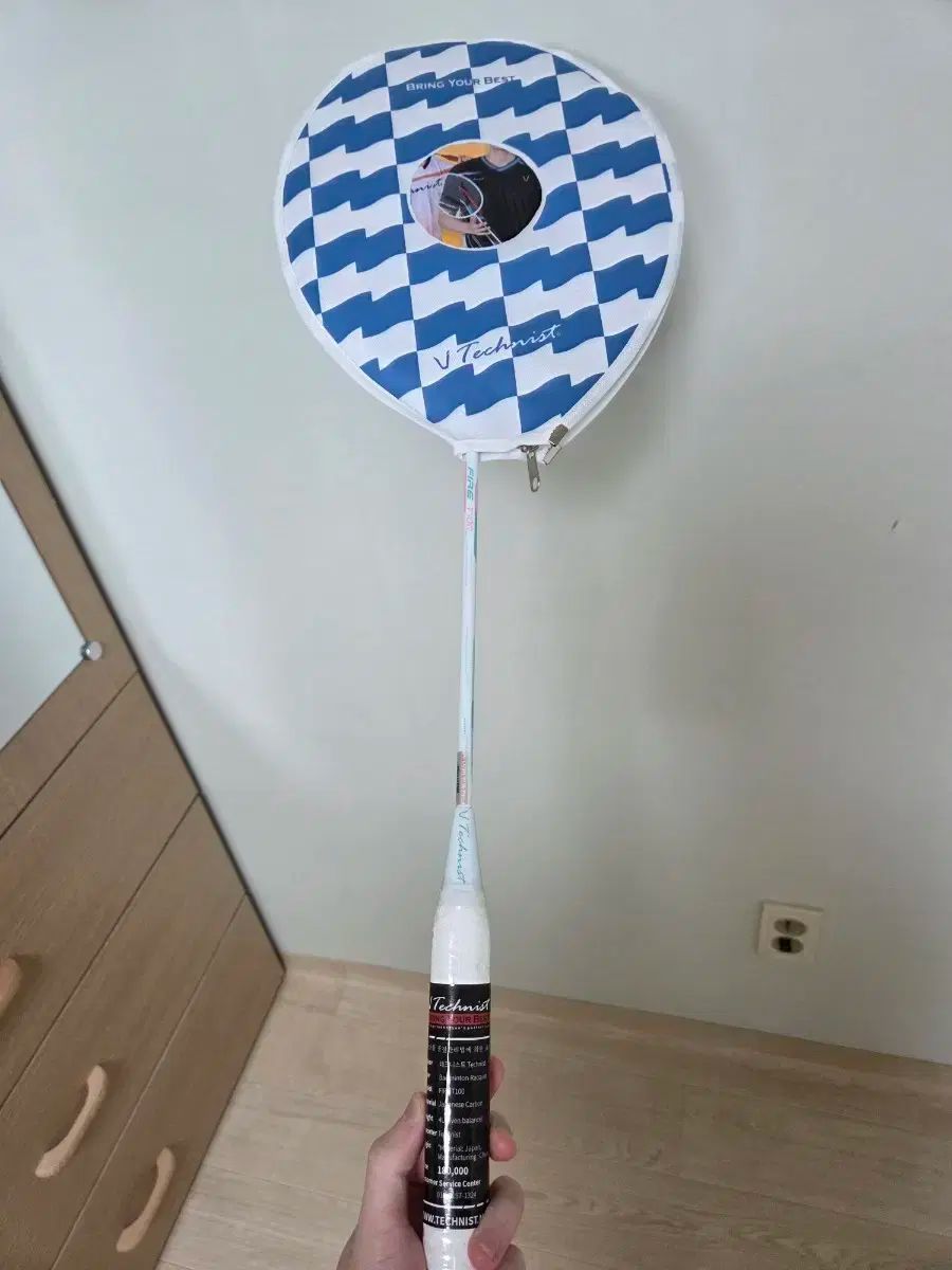 テクニスト fire t100 バドミントン ラケット